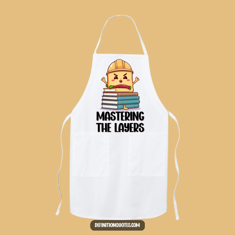 Funny Sandwich Hard Hat Apron: Kitchen Book Balance Chef Funny Gift