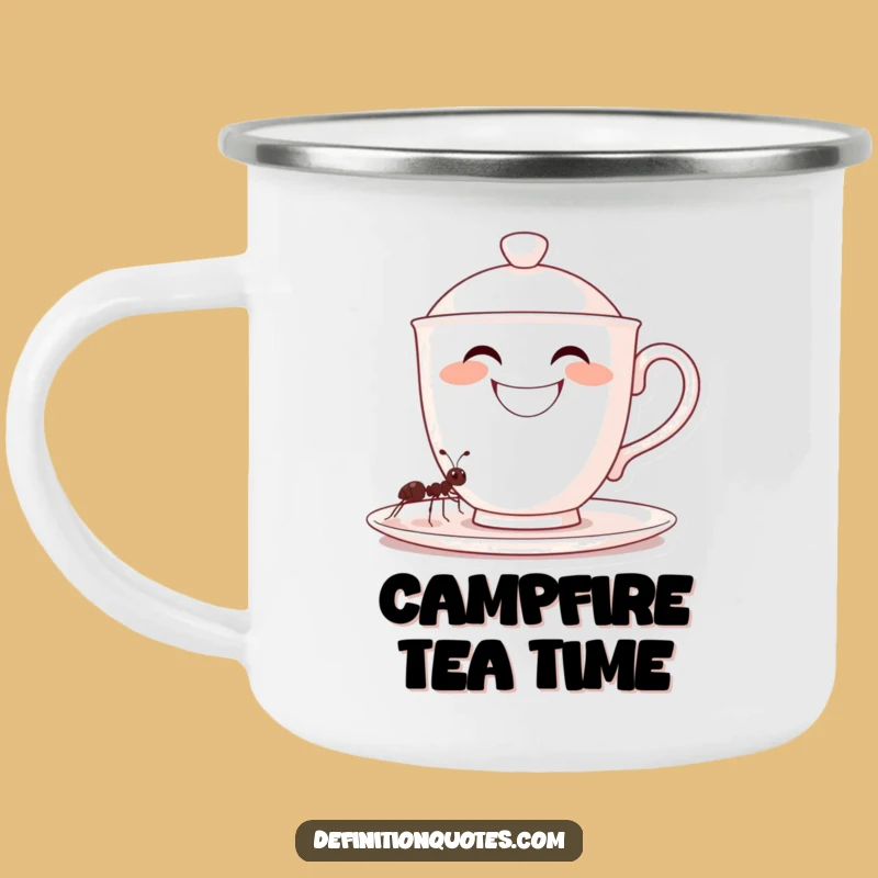 Funny Teacup Ant Camping Mug - Outdoor Inspiration Gift