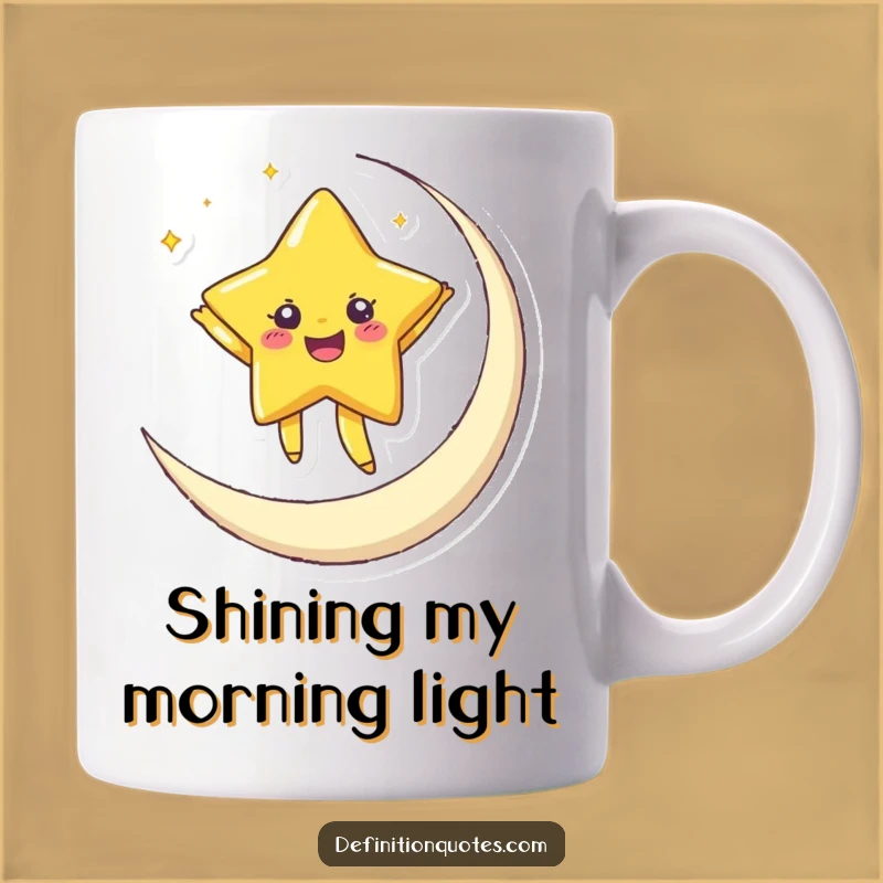 Funny Star Dancer Mug: Joyful Moon Dance Gift for Dreamers
