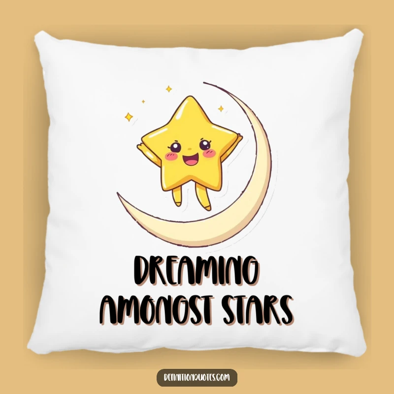 Funny Star Moon Pillow: Cozy Comfort for Dreamy Nights