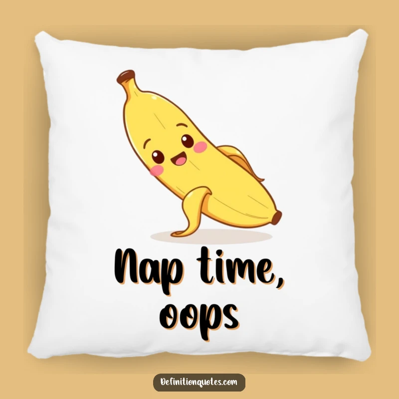 Funny Slipping Banana Pillow: Comfy Comical Tumble, Adorable Funny Gift