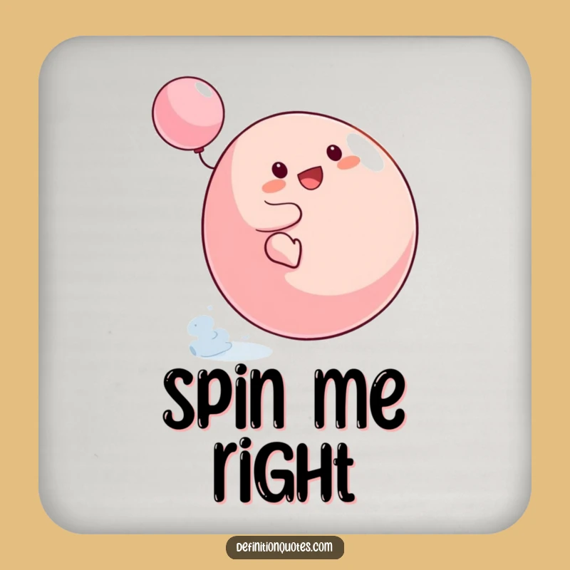 Funny Blob Spinning Top Coasters: Hilarious Protection for Your Surfaces