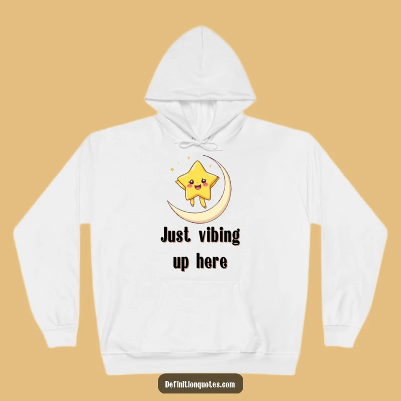 Funny Star Moon Hoodie: Cozy Comfort Under the Celestial Dance