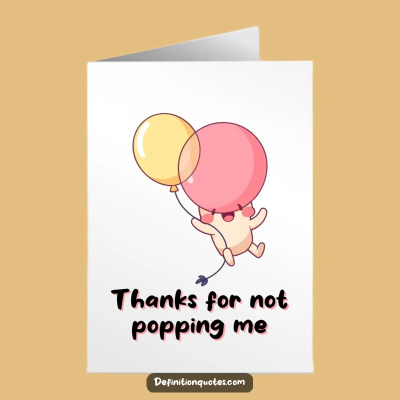 Express gratitude with a chuckle with this Free Printable Thank You Card. Simple to print at home anytime.