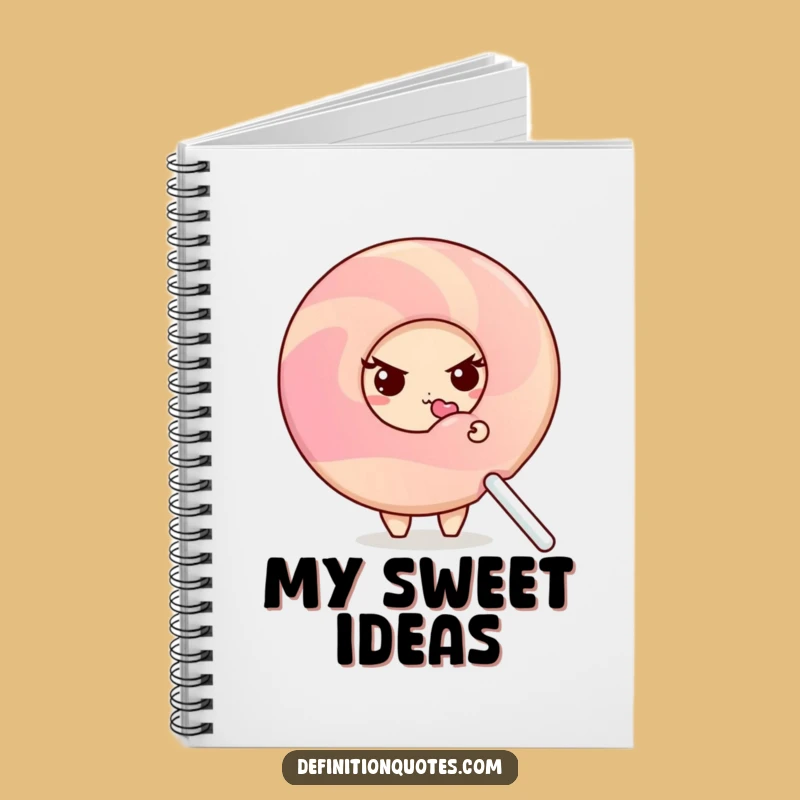 Funny Shy Donut Notebook: Hilarious Sweet Treat Journal
