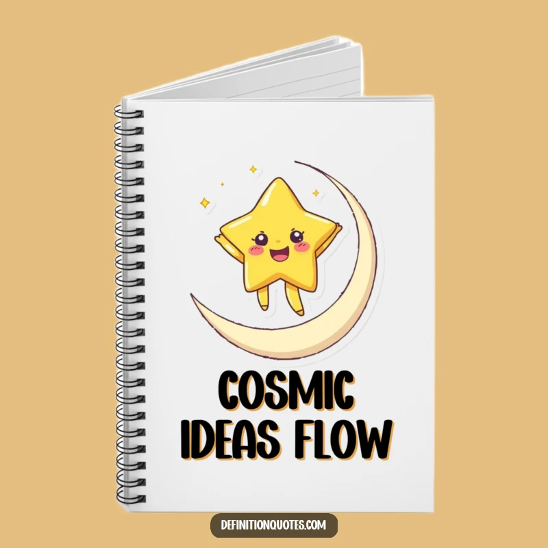 Funny Star Dancer Notebook: Celestial Dreams Journal Gift