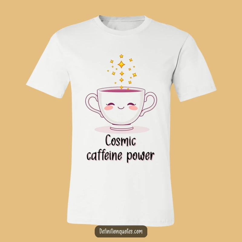 Funny Teacup Star Pouring T-Shirt - Adorable Whimsical Graphic Tee, Perfect Gift