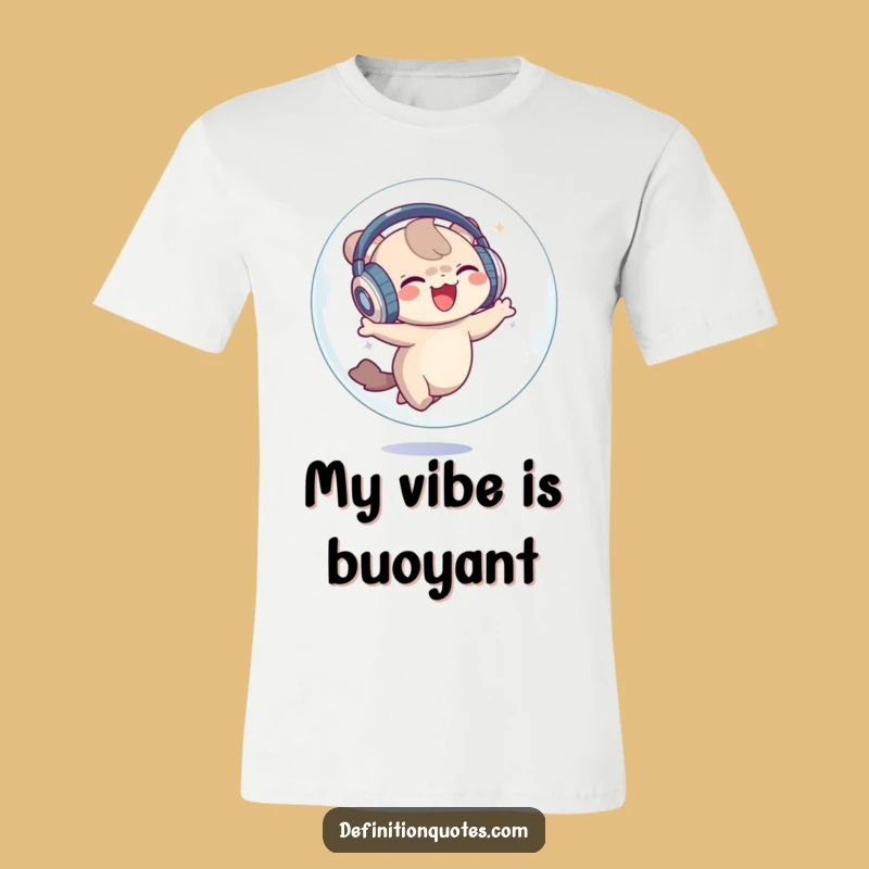 Funny Dancing Bubble Creature T-Shirt: Groovy Headphone Dance, Ideal Funny Gift